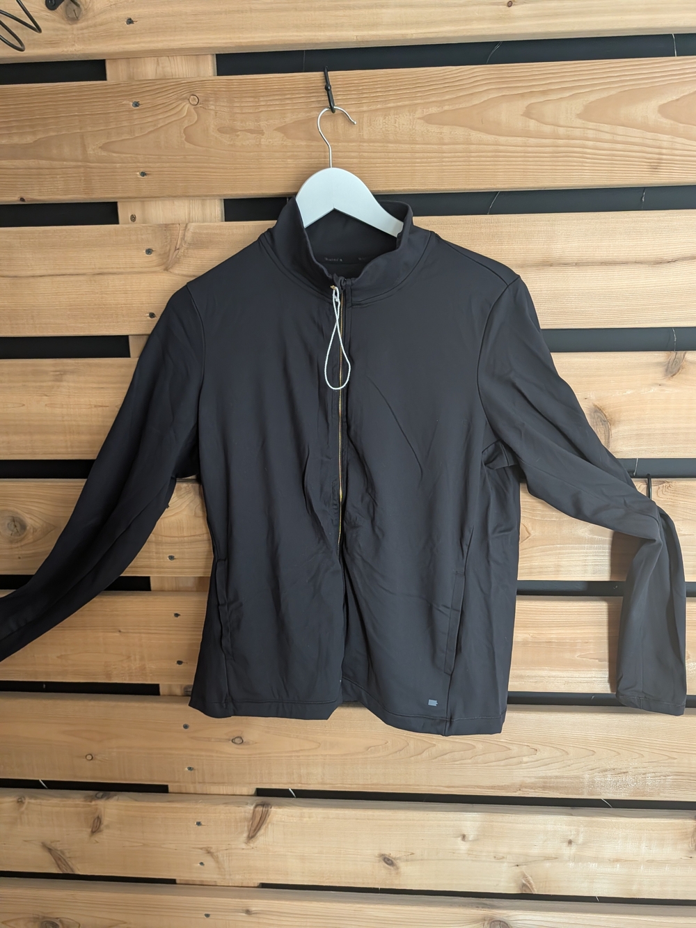 Mondetta Men's Black Lightweight Zip Jacket